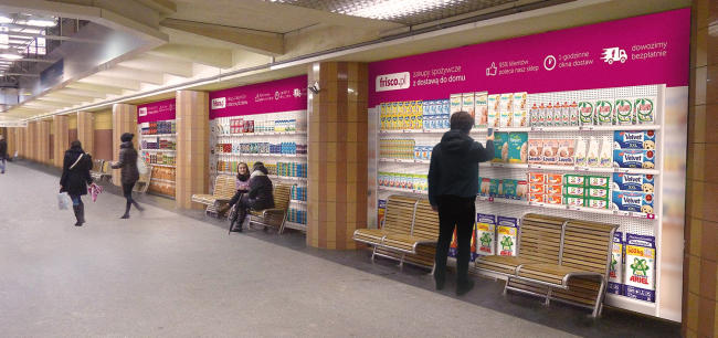 Virtual Grocery Store Comes to Poland as Frisco.pl Launches One in Warsaw Metro