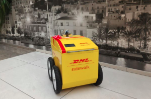 Sidewalk delivery robot is a startup within Superum IT company (Lithuania)