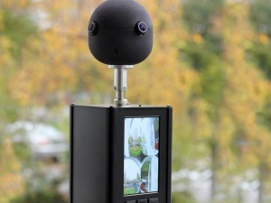 Sphericam VR camera made of off-the-shelf components